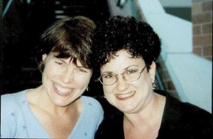 Proof that Diane and I have been laughing together for a long time. Were we ever that young?